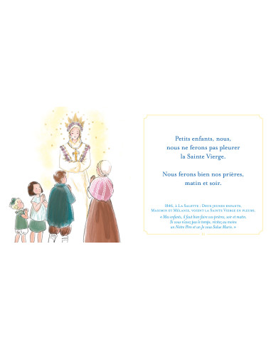 Dites aux petits enfants de prier pour la France