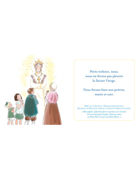 Dites aux petits enfants de prier pour la France