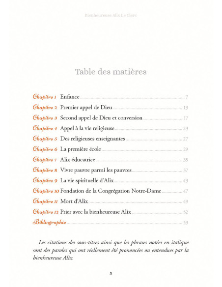 Bienheureuse Alix Le Clerc