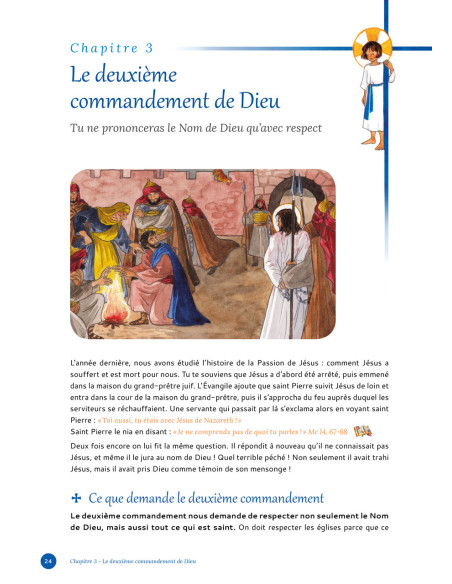 Le Chemin du Ciel - 2ème année - Les Commandements et les Sacrements