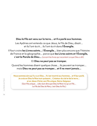 La Miche de Pain - Catéchisme 2ème année