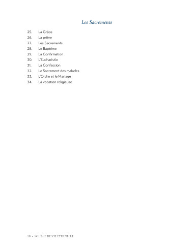 Source de Vie éternelle - Préparation à la...