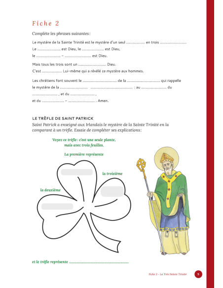 Cahier d'activités Le Chemin du Ciel - 1ère année - Le Credo