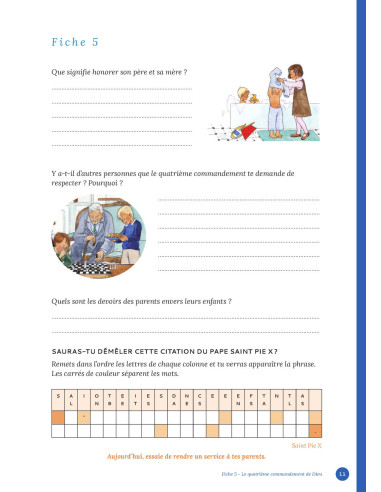 Cahier d'activités Le Chemin du Ciel - 2ème...